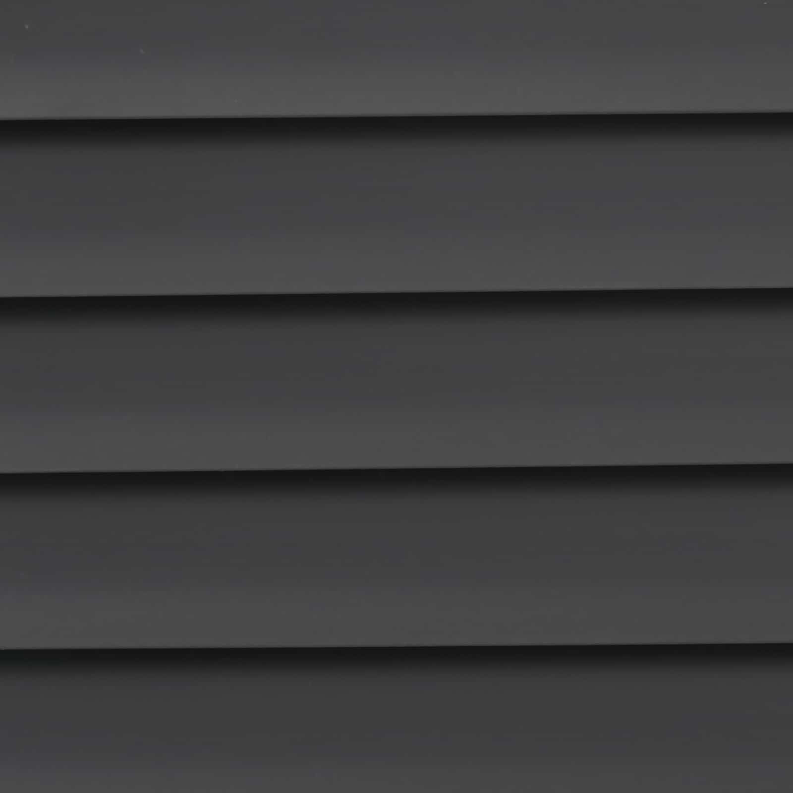 Jalousie Silber Grau 150 x 40 cm 25 mm PVC