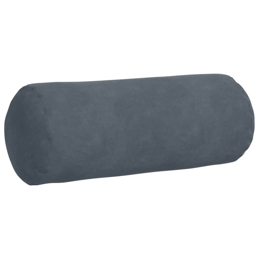 Bolsterkissen 2 Stück Blau Ø 15 x 40 cm Cordstoff