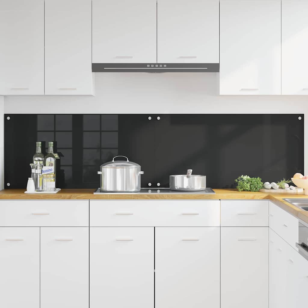 Küchenrückwand 2 pcs Weiß 70 x 40 cm Gehärtetes Glas