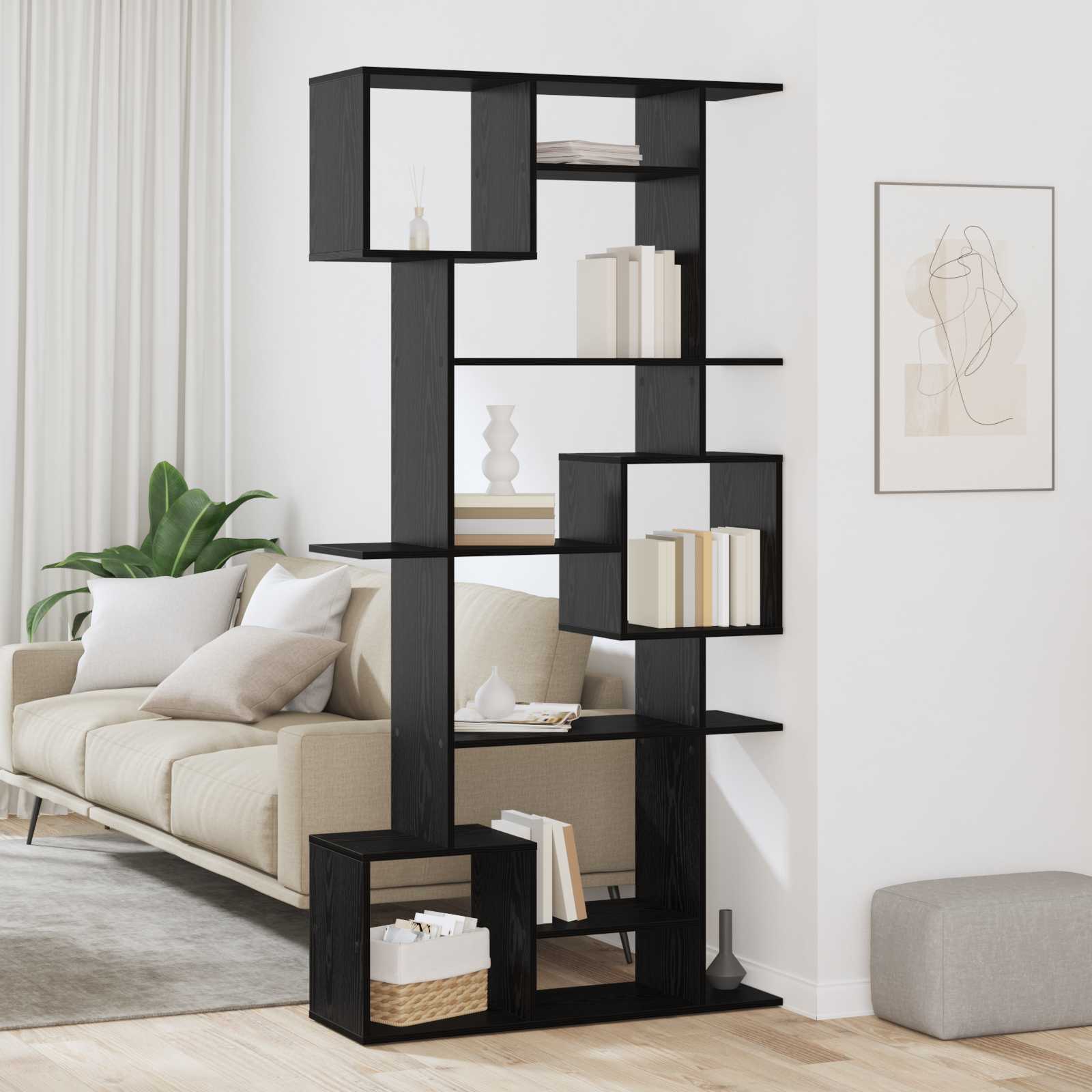 Bücherregal Weiß 92x29x188 cm Holzwerkstoff