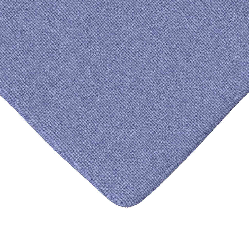 Sitzkissen 4 pcs Hellgrau 40 x 40 x 3 cm Stoff