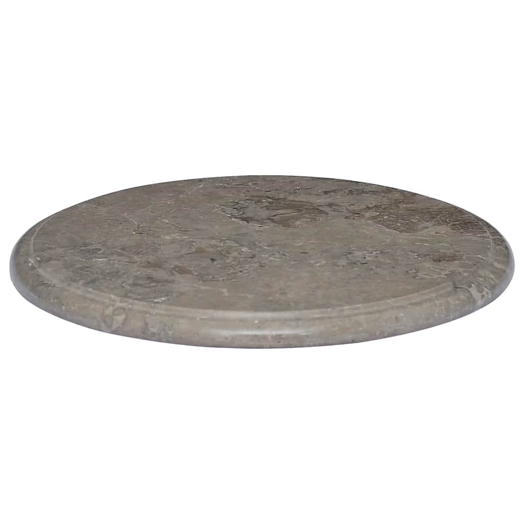 Tischplatte Creme Ø40x2,5 cm Marmor