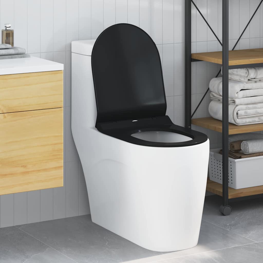 Toilettensitz Verstellbar Weiß 50 x 36,5 x 5 cm Polypropylen