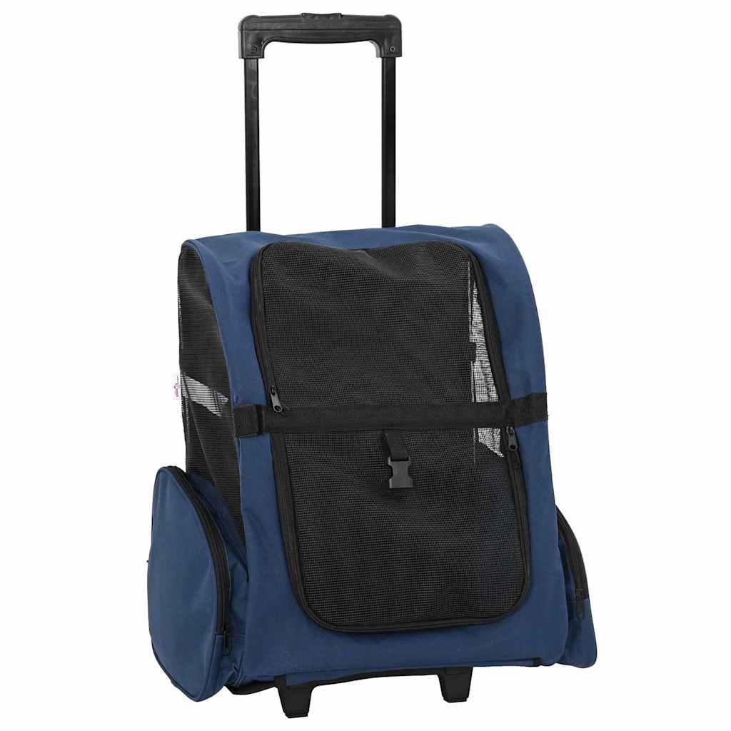 Trolley für Haustiere 3-in-1 Faltbar Beige