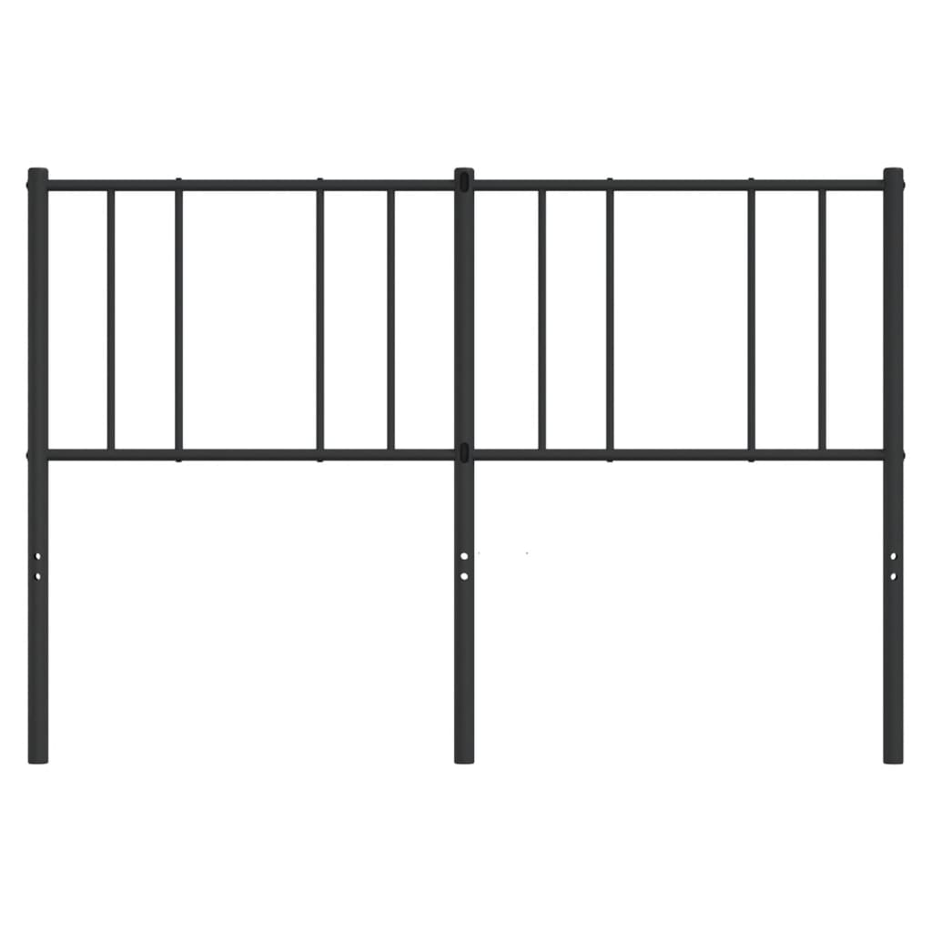 Ersatz-Kopfteil Metall Schwarz 80 cm