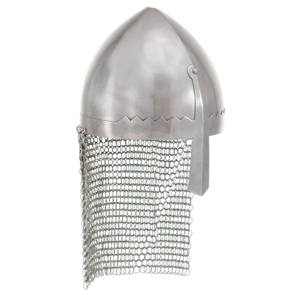 Preußische Pickelhaube Antik Replik für LARP Schwarz Stahl