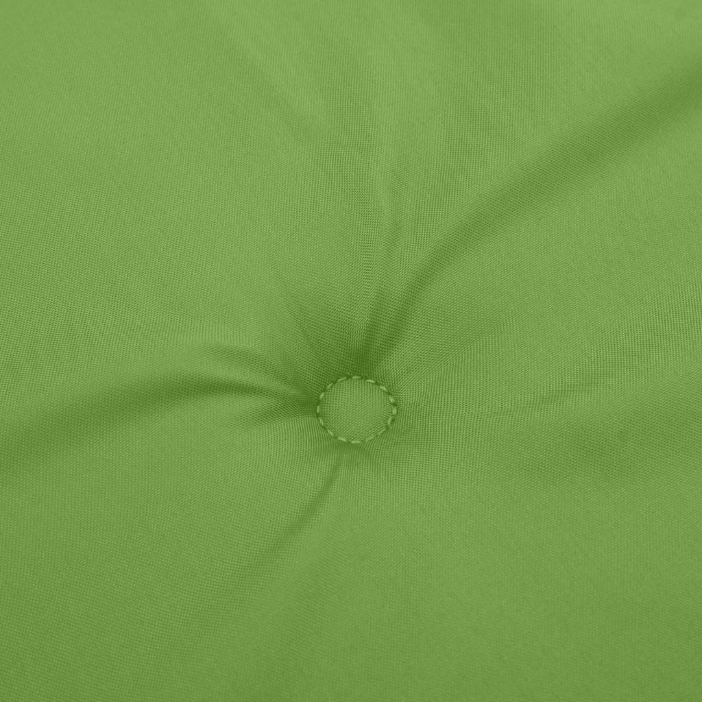 Niedriglehner-Auflagen 2 Stk Melange Anthrazit 100x50x7cm Stoff