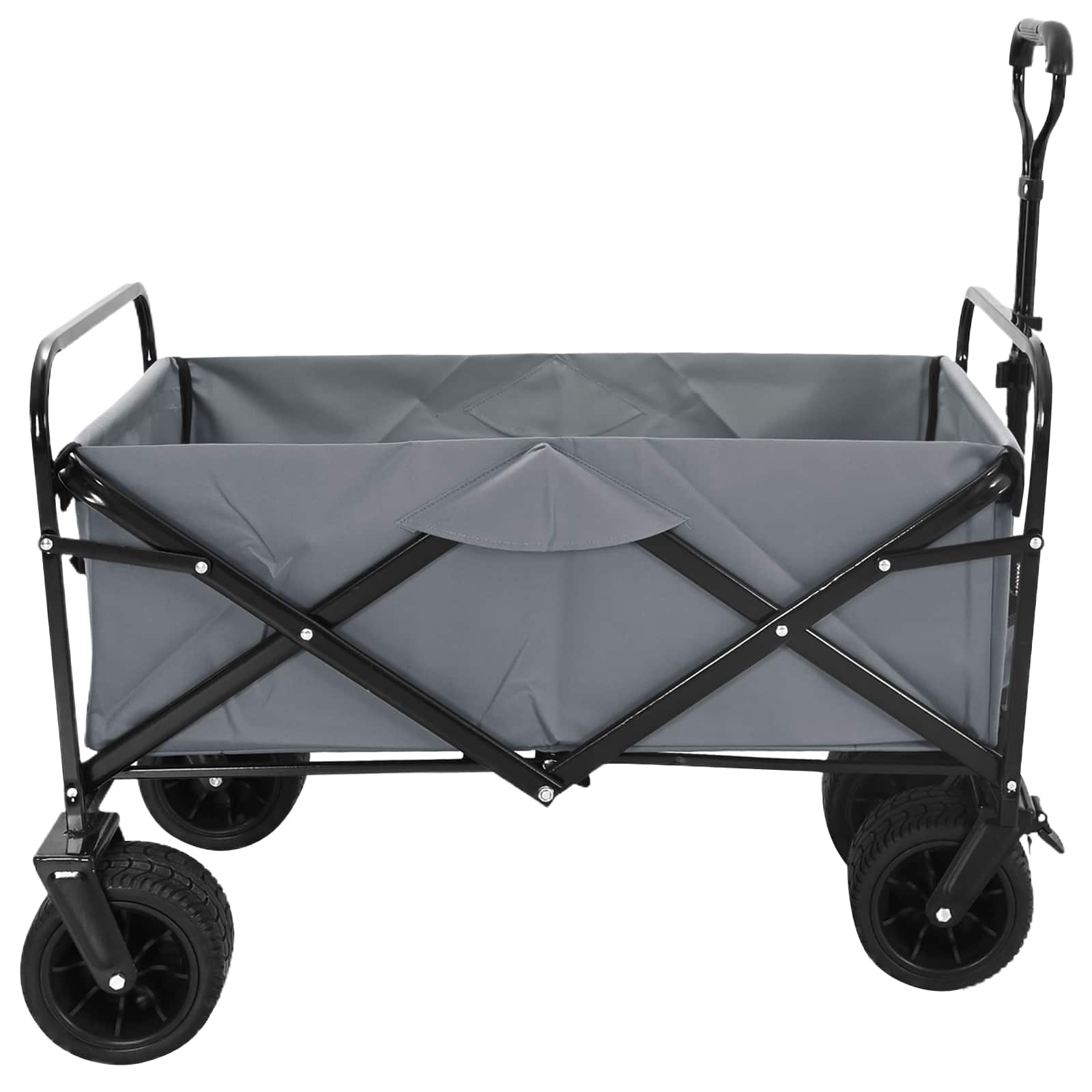 Faltwagen Blau 89 x 63 x 96 cm Stahl und Polyester-Oxford