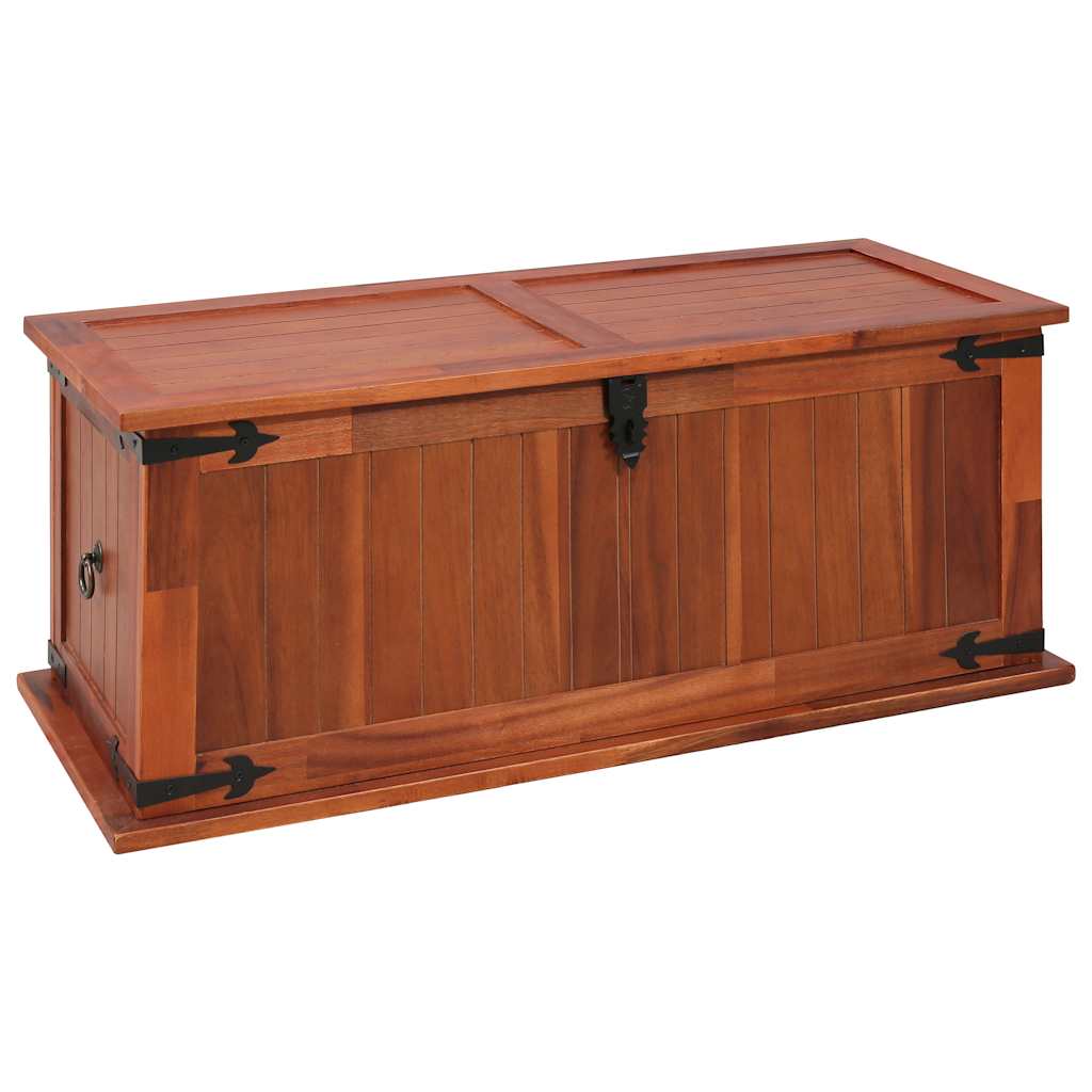 Aufbewahrungstruhe 60 x 25 x 22 cm Akazien-Massivholz