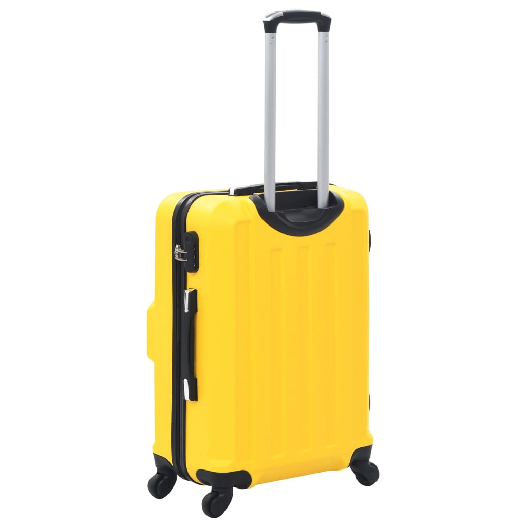 Hartschalen-Trolley-Set 3 Stk. Lila ABS