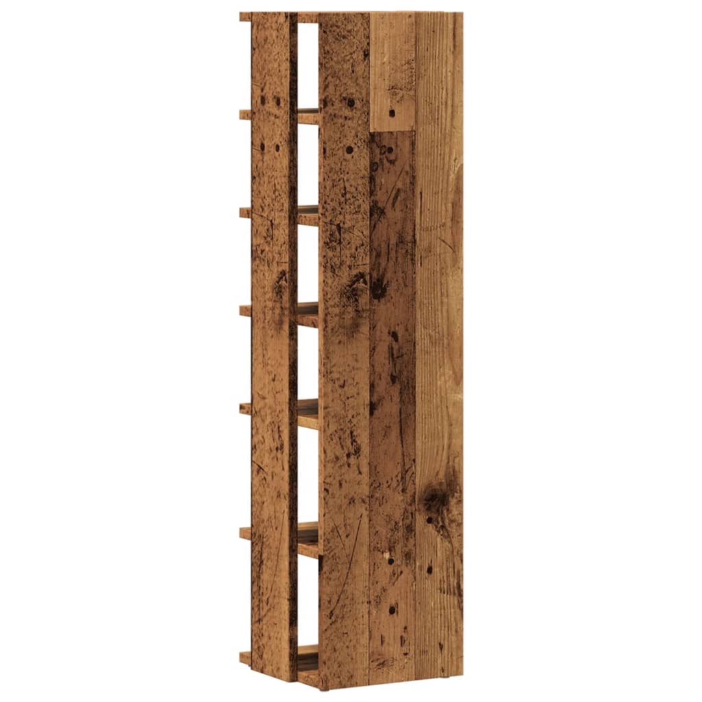 Schuhschrank Weiß 27,5x27x102 cm Holzwerkstoff