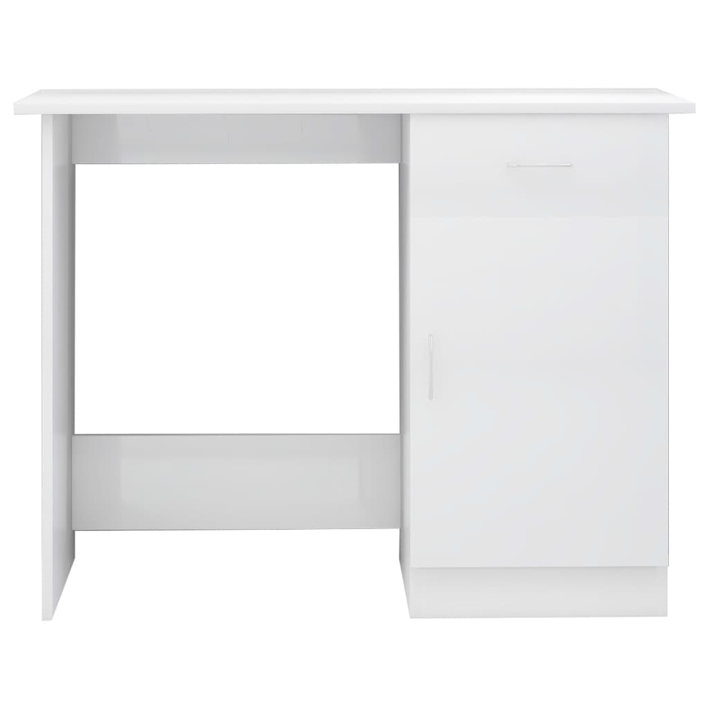 Schreibtisch Weiß 100×50×76 cm Holzwerkstoff