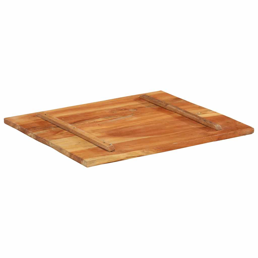Tischplatte Massivholz Akazie 15-16 mm 60x80 cm