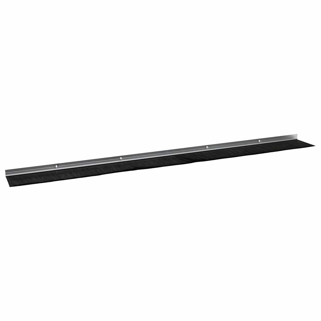Aufsteck Türbürstendichtungen 2 pcs Braun 100 cm