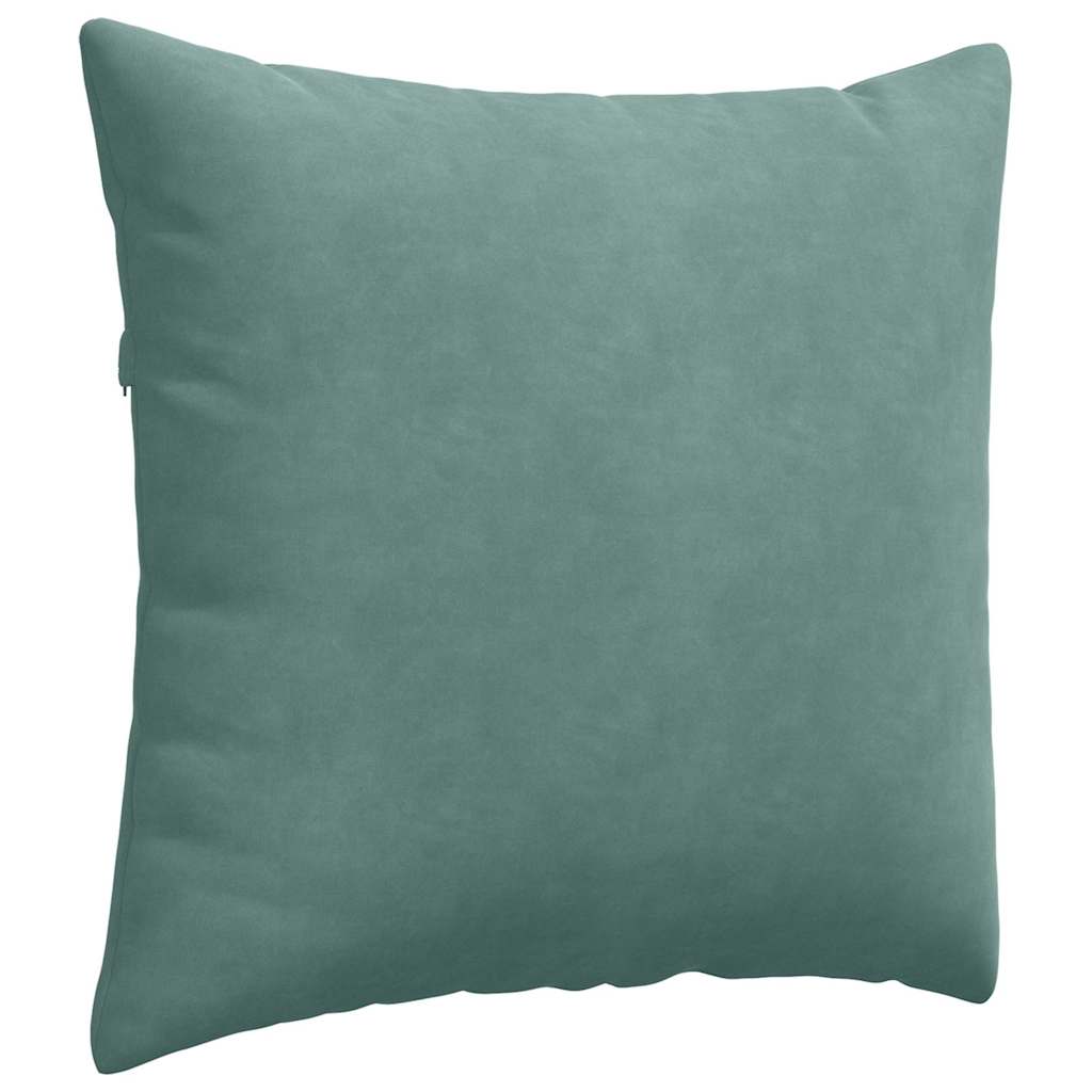 Sofakissen 2 Stück Blau 50 x 30 cm Cordstoff