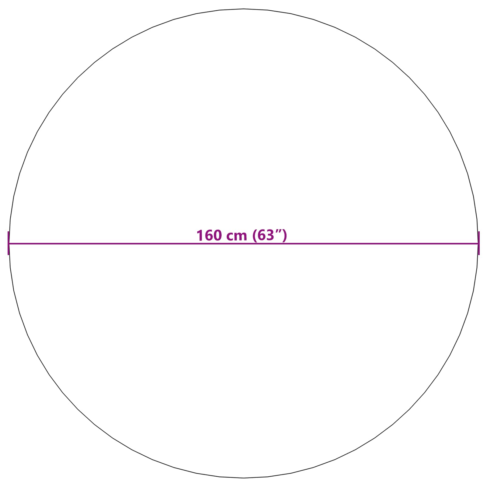 Bereichsteppiche Rechtwinklig SIROLO Creme 150 x 80 cm