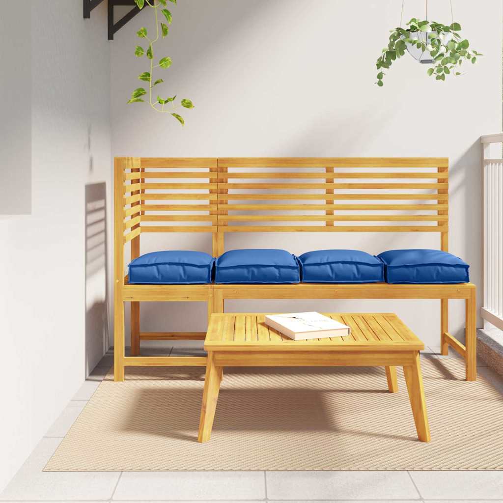 Kissen 2 pcs Anthrazit 40 x 40 x 8 cm Oxford-Stoff