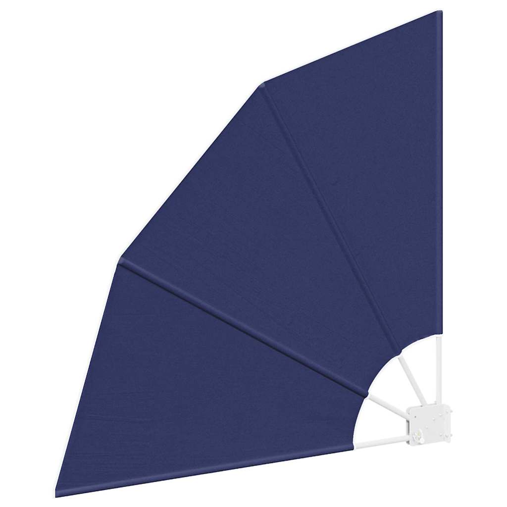 Faltbarer Balkonfächer Grau 210×210 cm
