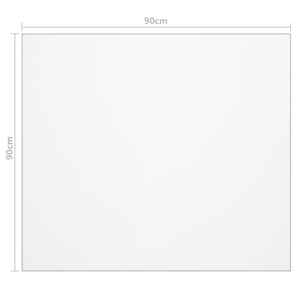Tischfolie Transparent 100x60 cm 1,6 mm PVC