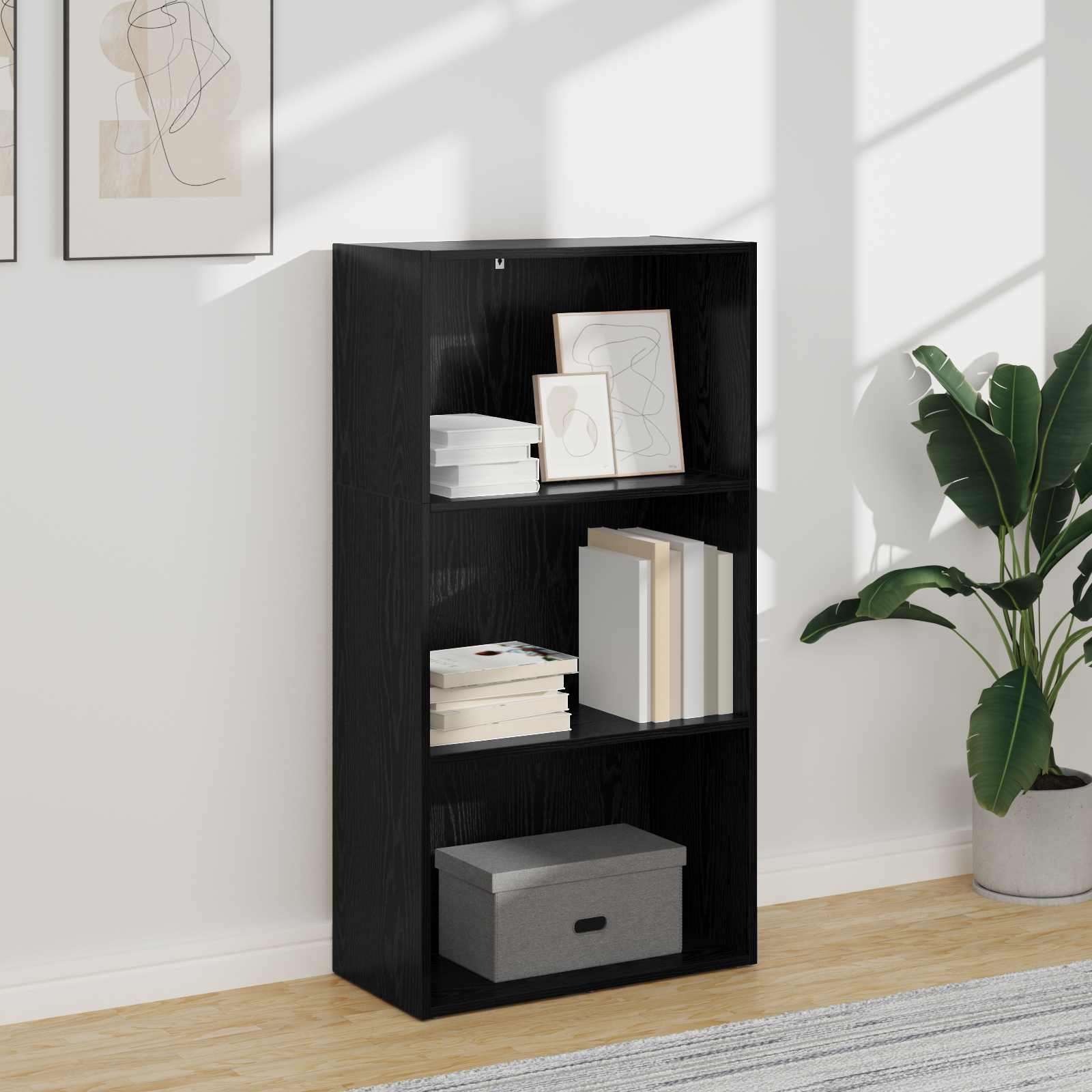 Bücherregal Weiß 80x30x189 cm Holzwerkstoff