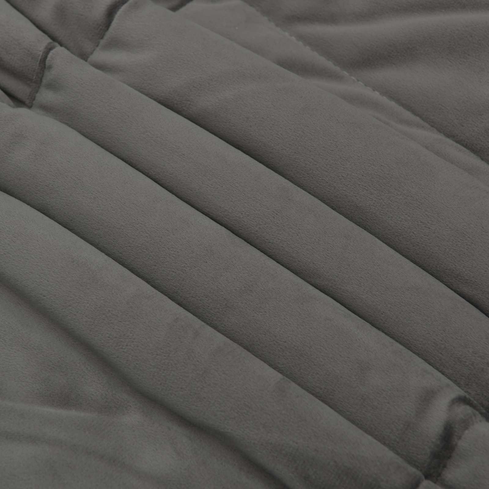 Ganzjahresbettdecke Anthrazit 135 x 200 cm Mikrofaser