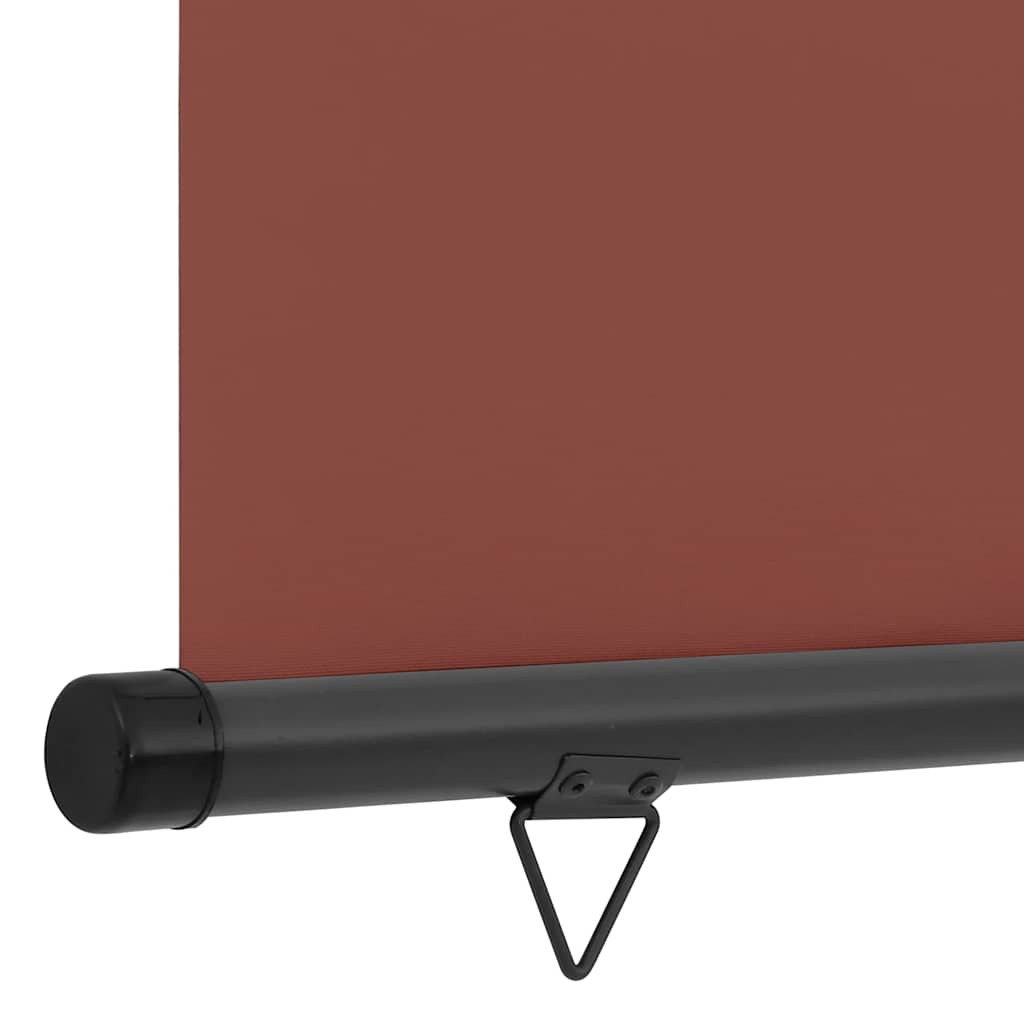 Balkon Seitenmarkise 60 x 250 cm 100% Polyester Eisen Stahl