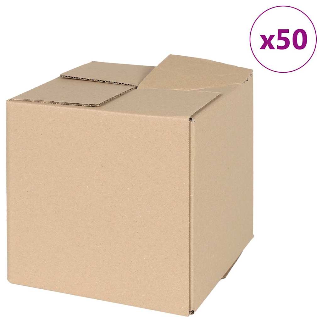 Faltbox mit Speicher 50 pcs Natur 15 x 15 x 8 cm Karton