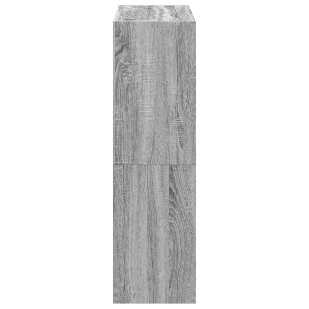 Bücherregal Weiß 102x32x108 cm Holzwerkstoff