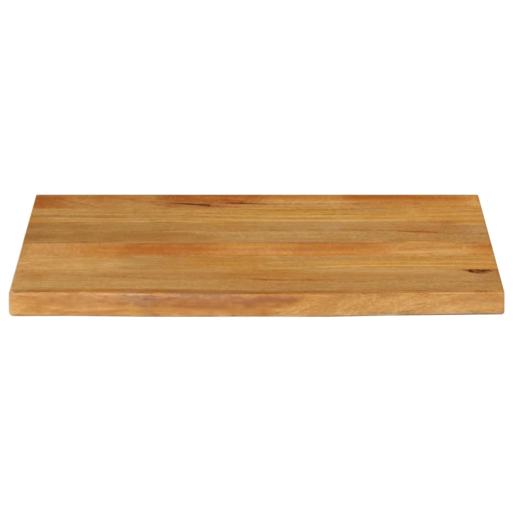 Wandregal 40x20x2,5 cm Rechteckig Massivholz Akazie Baumkante