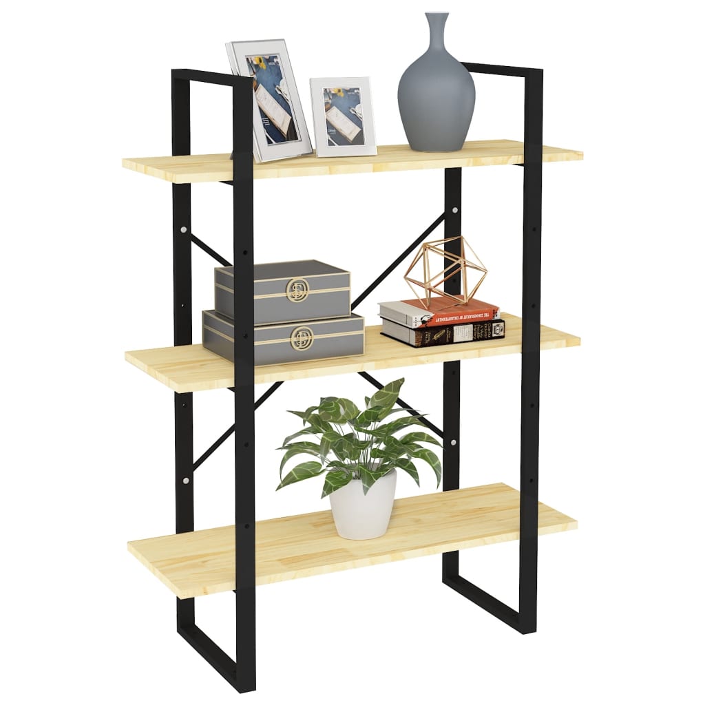 Bücherregal Weiß 80x30x105 cm Holzwerkstoff
