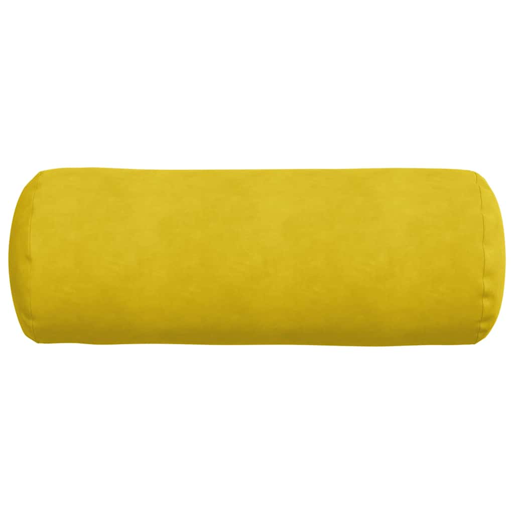 Bolsterkissen 2 Stück Blau Ø 15 x 40 cm Cordstoff