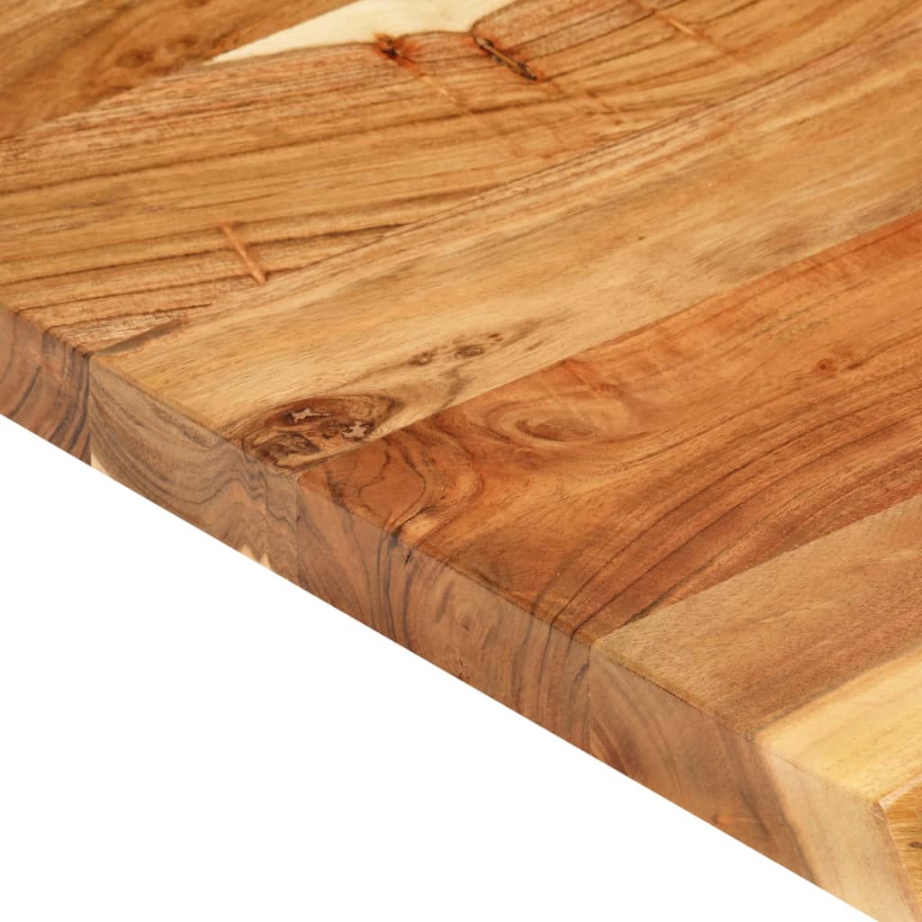 Badezimmer-Waschtischplatte Massivholz Akazie 100x52x2,5 cm