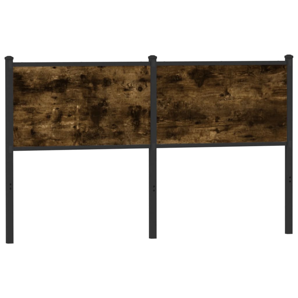 Ersatz-Kopfteil Räuchereiche 75 cm Holzwerkstoff und Stahl