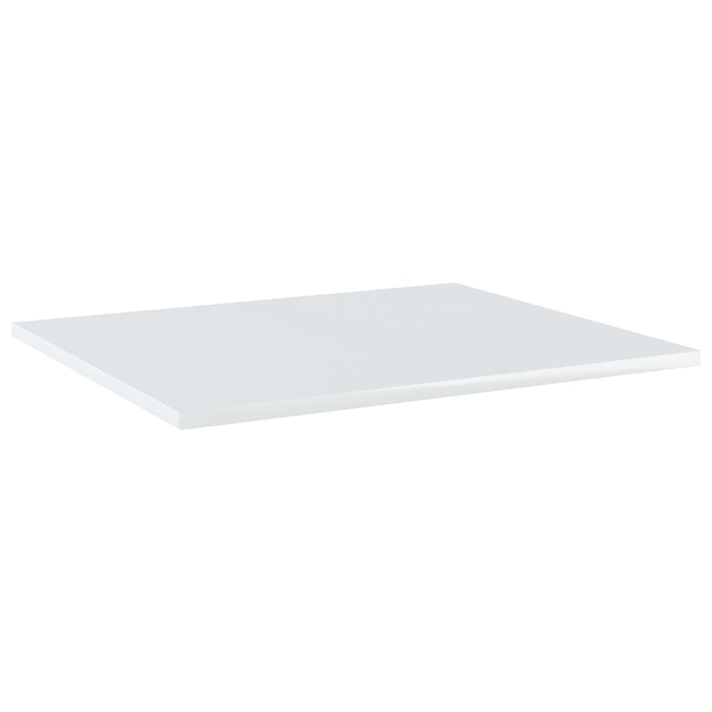 Bücherregal-Bretter 4 Stk. Weiß 40x10x1,5 cm Holzwerkstoff