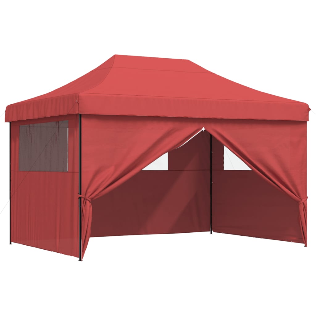 Partyzelt Faltbar Pop-Up Beige 410x279x315 cm