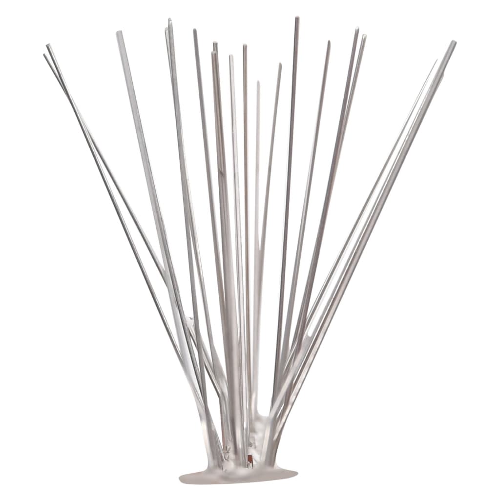 20-tlg. Taubenabwehr Spikes-Set Edelstahl 10 m 4-reihig