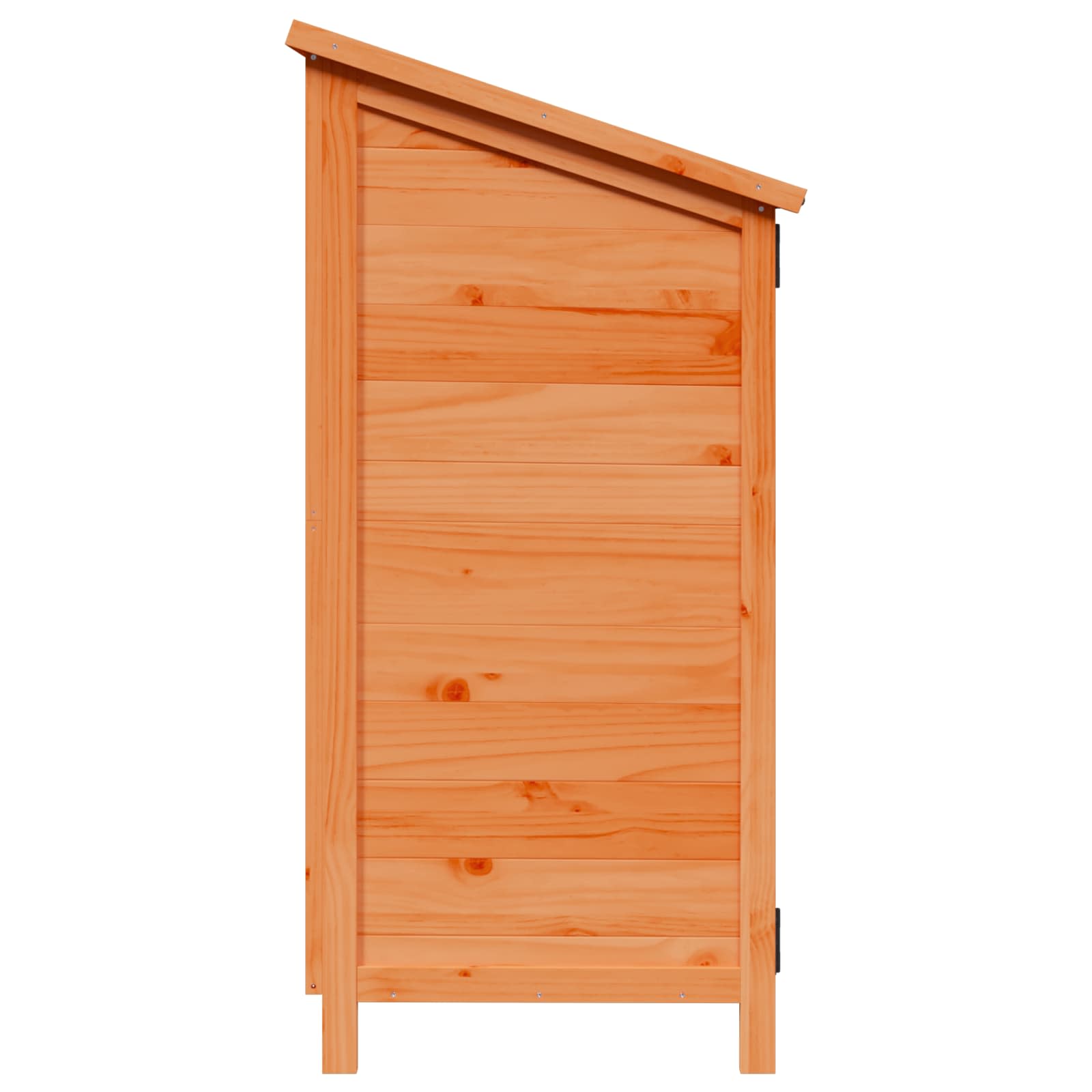 Gartenschuppen Natur 59 x 56 x 113,5 cm Massivholz aus Fichte