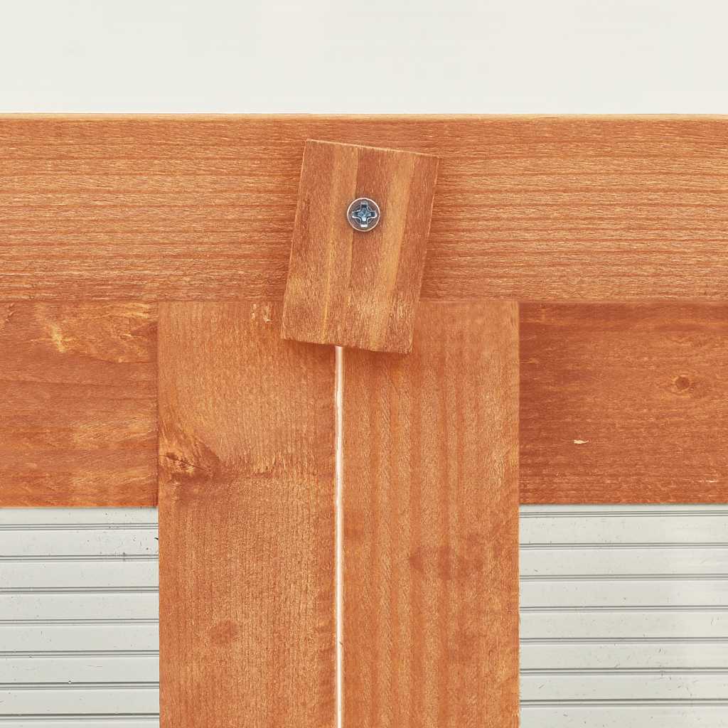 Gewächshaus 60x45x100 cm Tannenholz