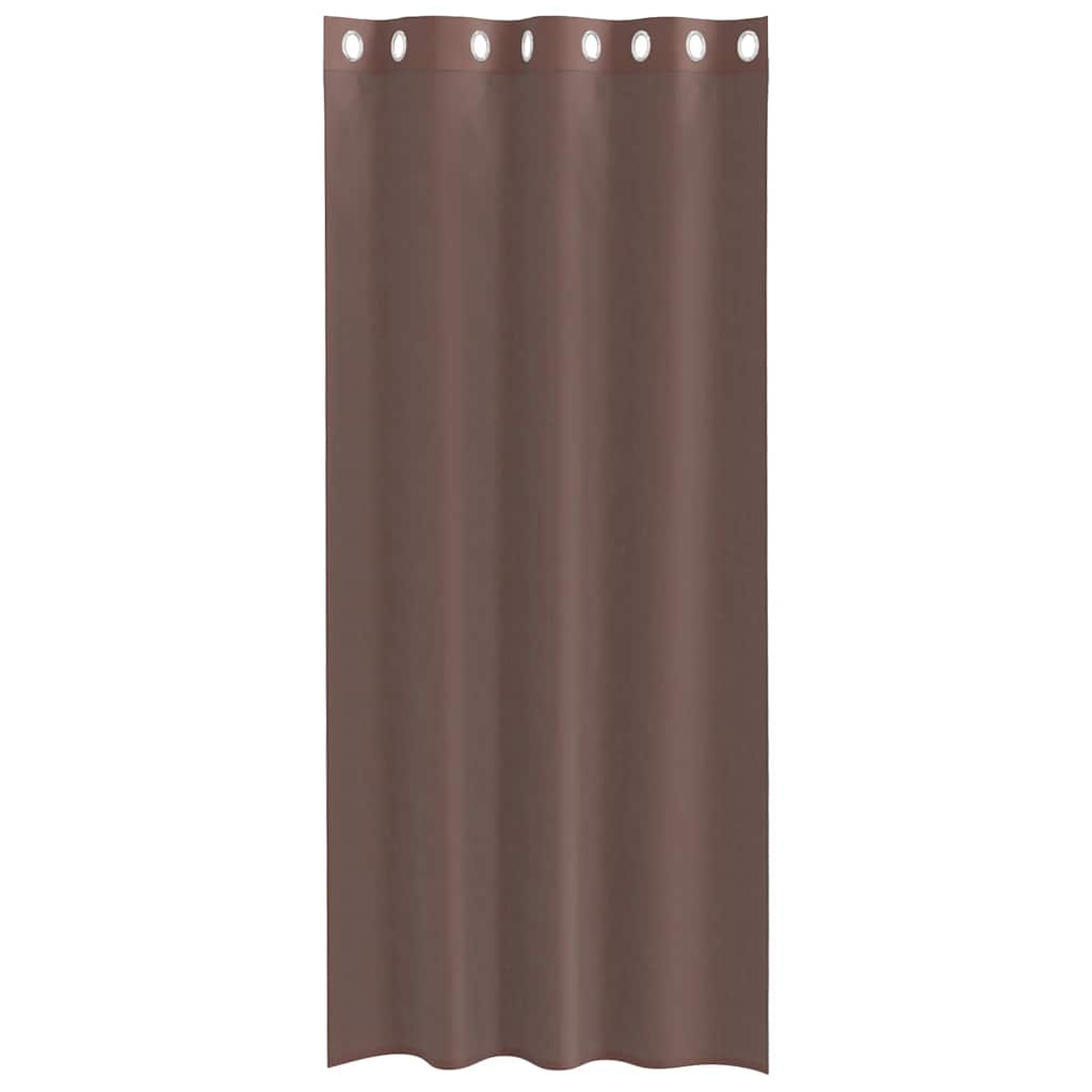 Voile Vorhänge mit Ösen 2 Stk. Apfelgrün 140x140 cm