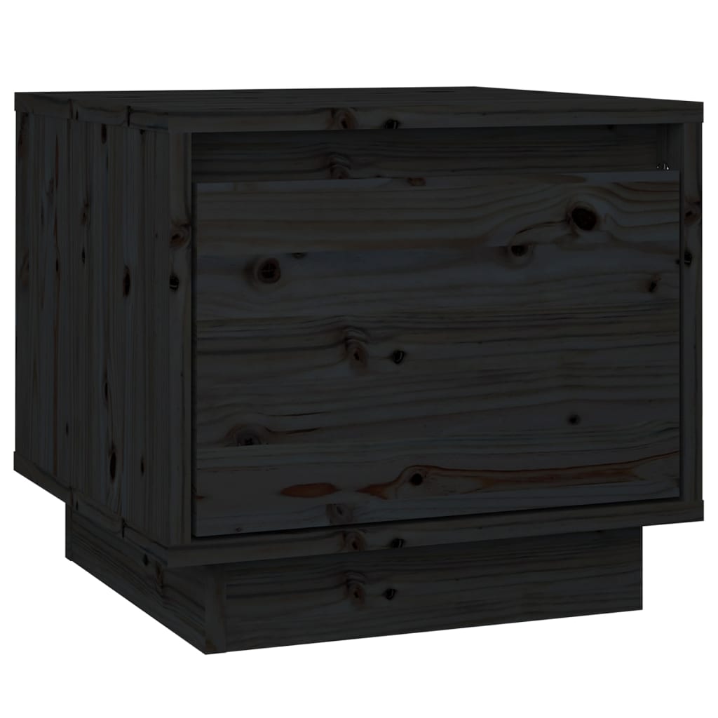 Nachttisch 35x34x32 cm Massivholz Kiefer