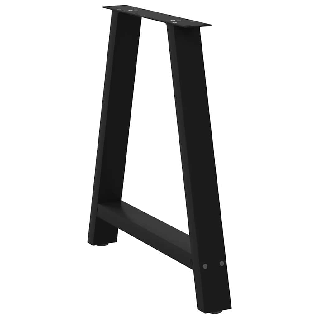 Couchtischbeine A-Form 2 Stk. 30x(30-31) cm Stahl