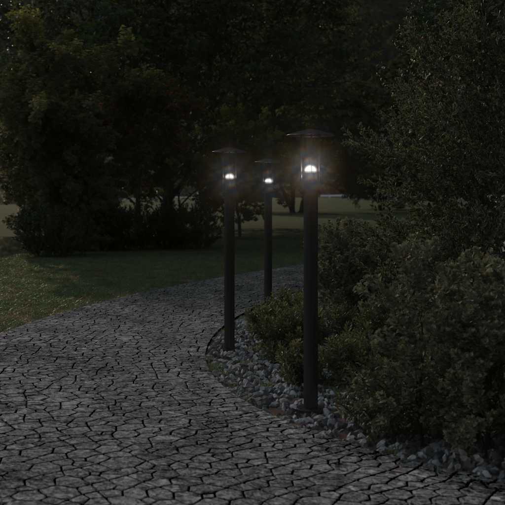 Wegeleuchte Silbern 60 cm Edelstahl