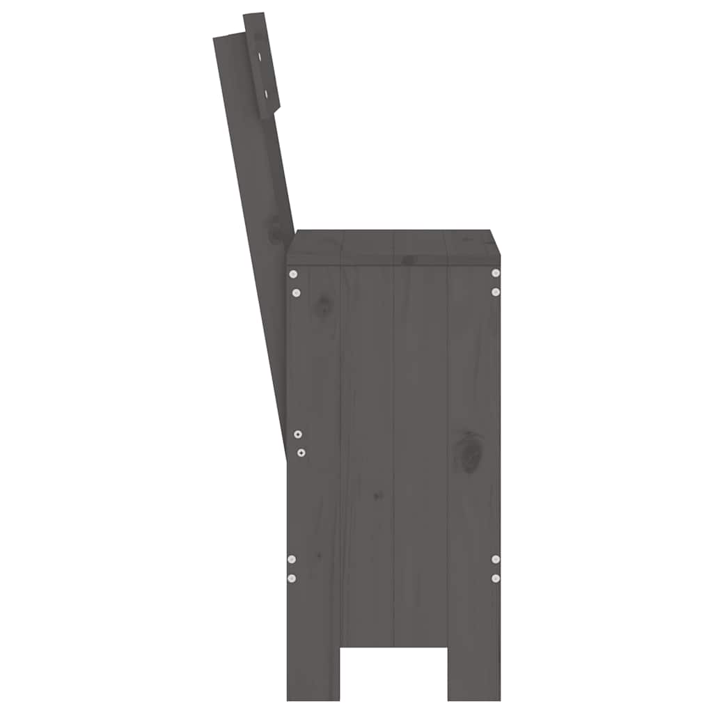 Barhocker 2 Stk. 40x42x120 cm Massivholz Kiefer