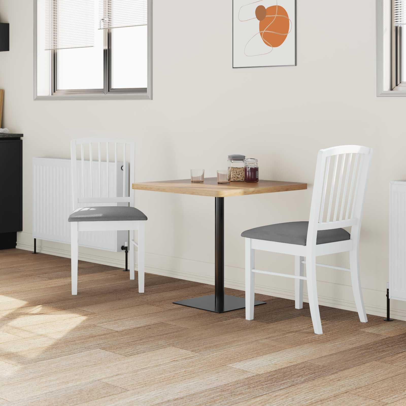 Esszimmerstühle 2 pcs Hellbraun 50 x 52,5 x 91 cm