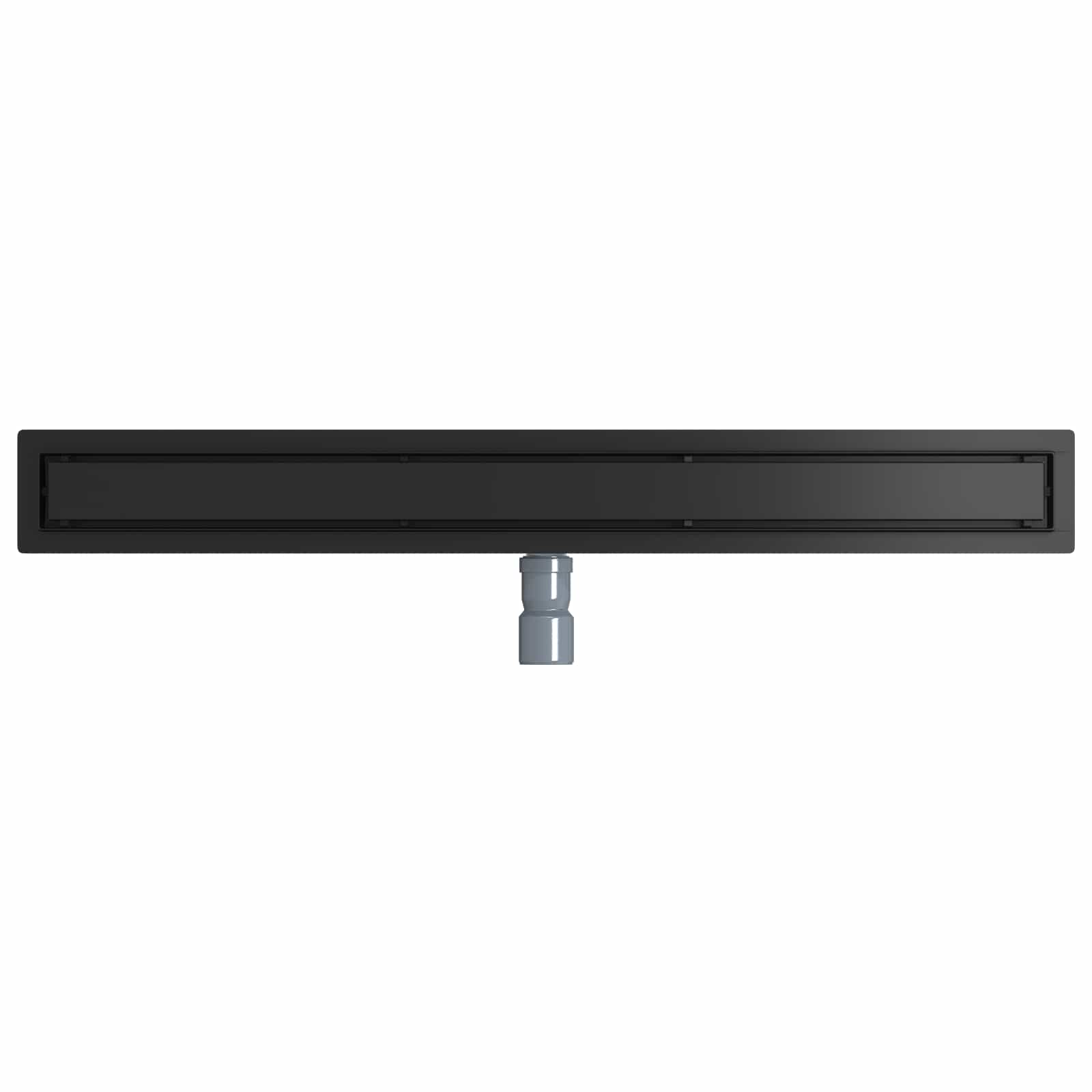 Duschablauf 2-in-1 mit 360° Siphon Silber 54 x 11 x 9,5 cm