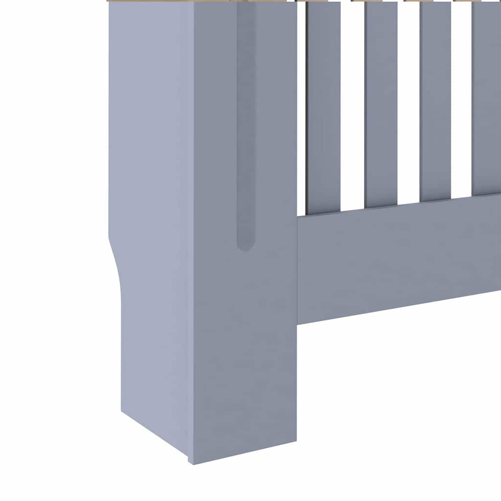 Holzwerkstoff Heizkörper-Abdeckung Heizkörperverkleidung 112 cm, weiß