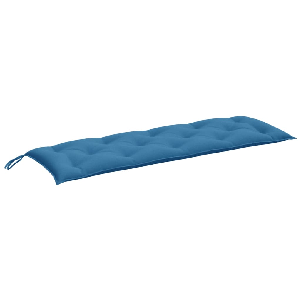 Gartenbank-Auflage Melange Anthrazit 100x50x7 cm Stoff