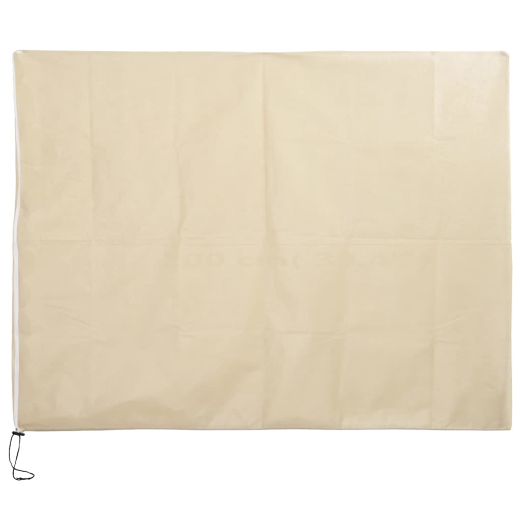 Wintervlies mit Reißverschluss 4 Stk. 70 g/m² 1x1,55 m