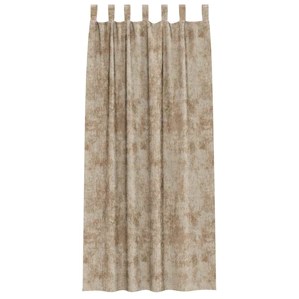 Samtvorhänge mit Vorhängen 2 pcs Weinrot 140 x 140 cm Samt