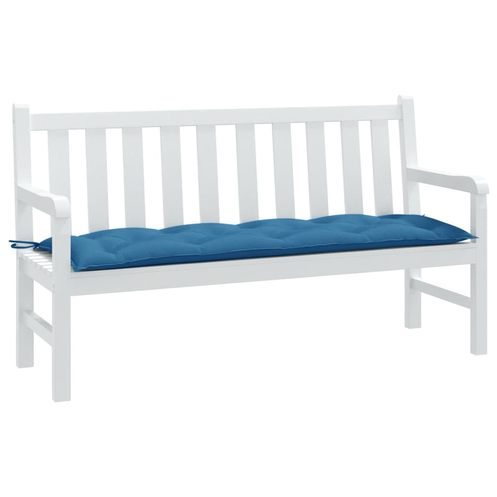 Gartenbank-Auflage Melange Anthrazit 100x50x7 cm Stoff